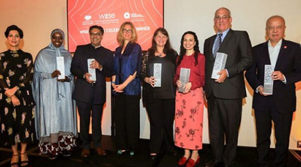 Richard Geary, Founder of Deaf Reach Schools, received the WISE Award