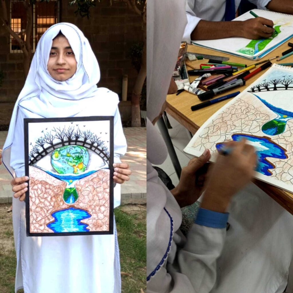 Deaf Reach’s Zainab Usman wins 3rd position in an Art Competition ...