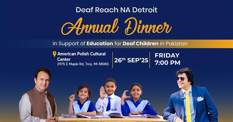 Deaf Reach NA Detroit Annual Dinner