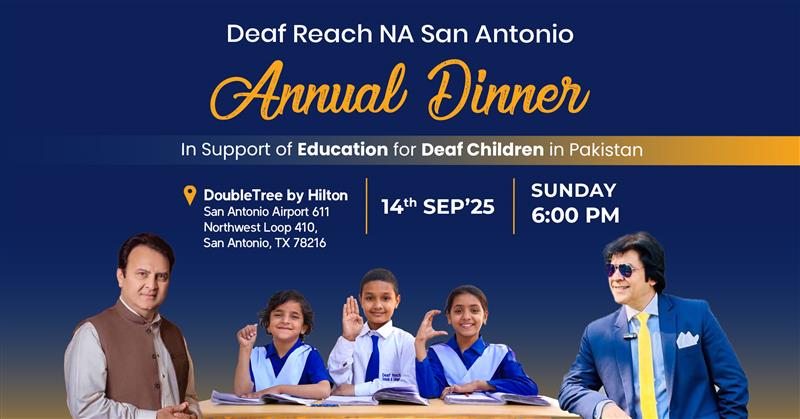 Deaf Reach NA San Antonio Annual Dinner