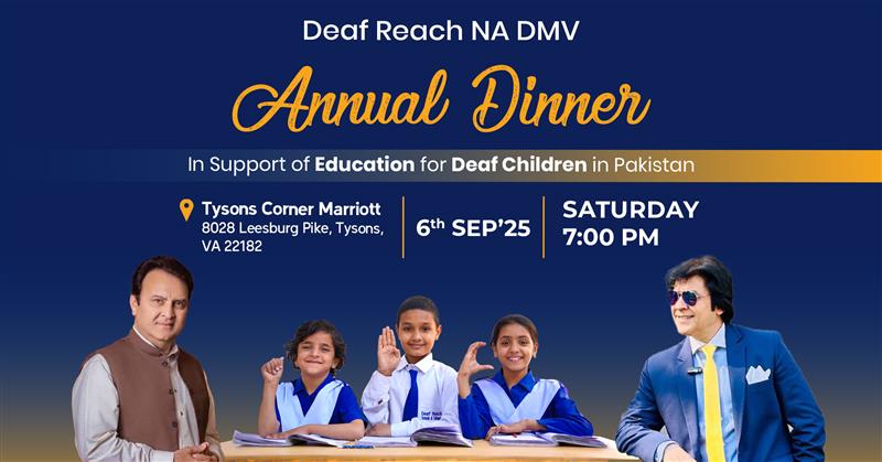 Deaf Reach NA DMV Annual Dinner